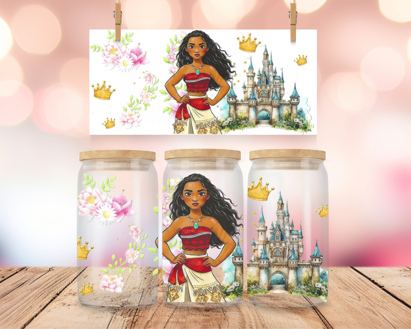 Ocean Princess Castle 16 oz Wrap