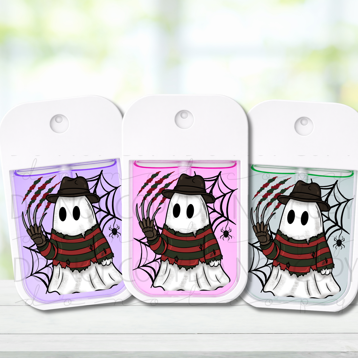 Nightmare Horror Ghost Spray Decal