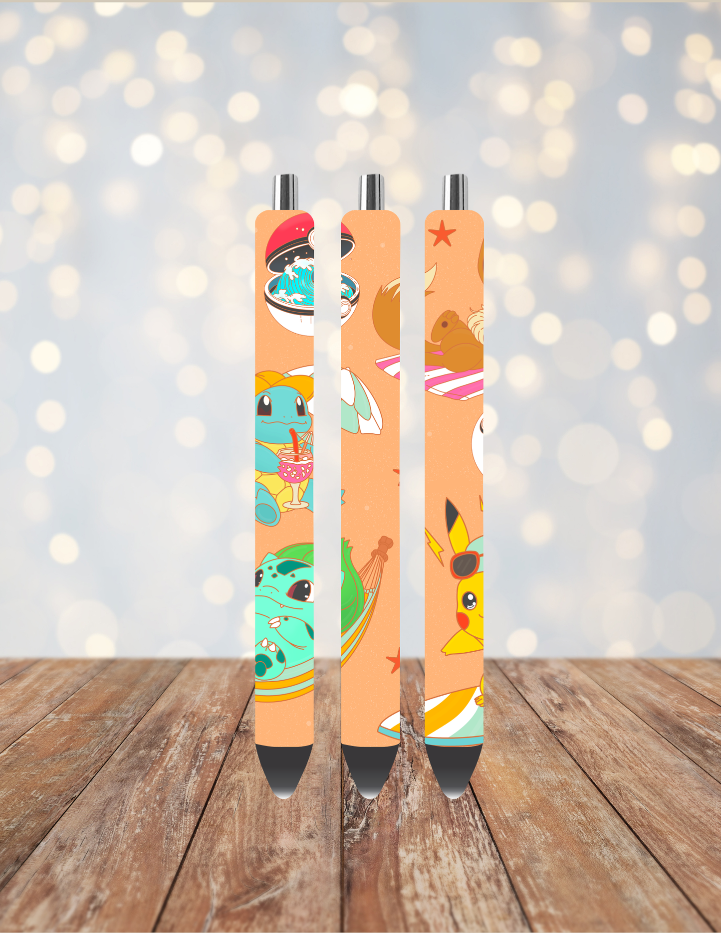 Summer Anime Animals Pen Wrap