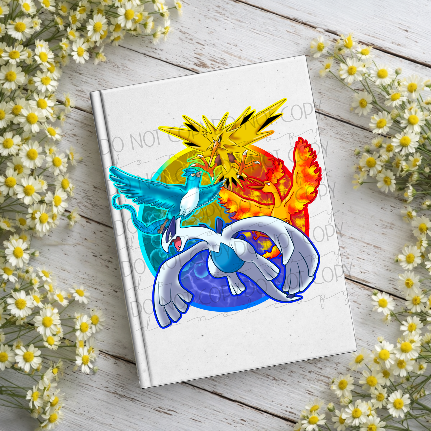 Animal Anime Notebook Decal