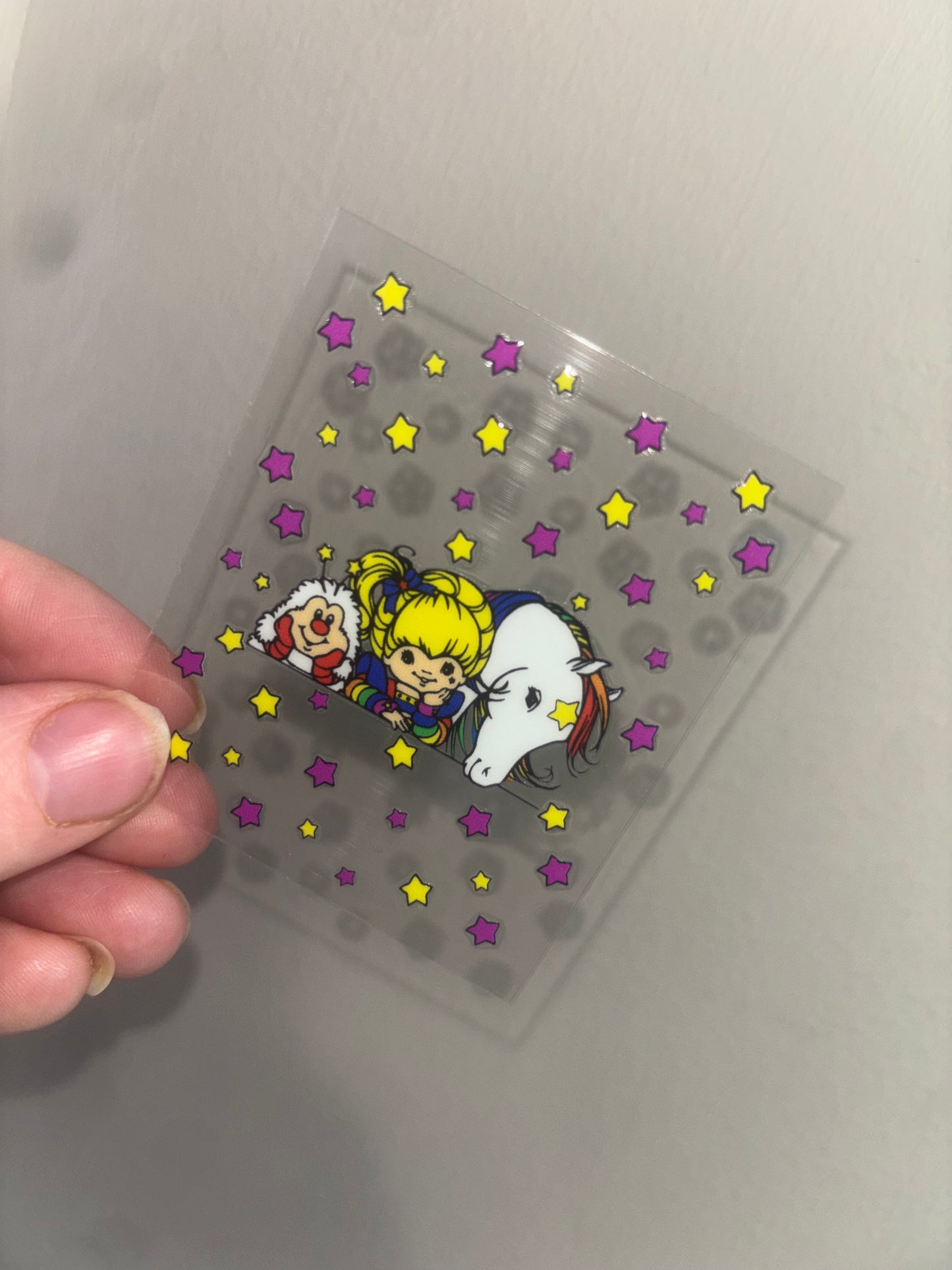 Rainbow Doll Spray Decal