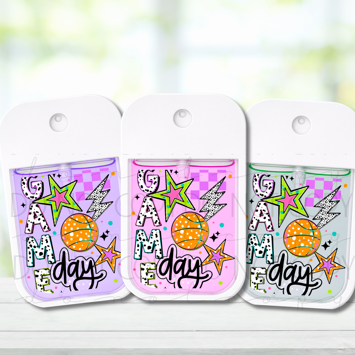 Basketball Spray Decal