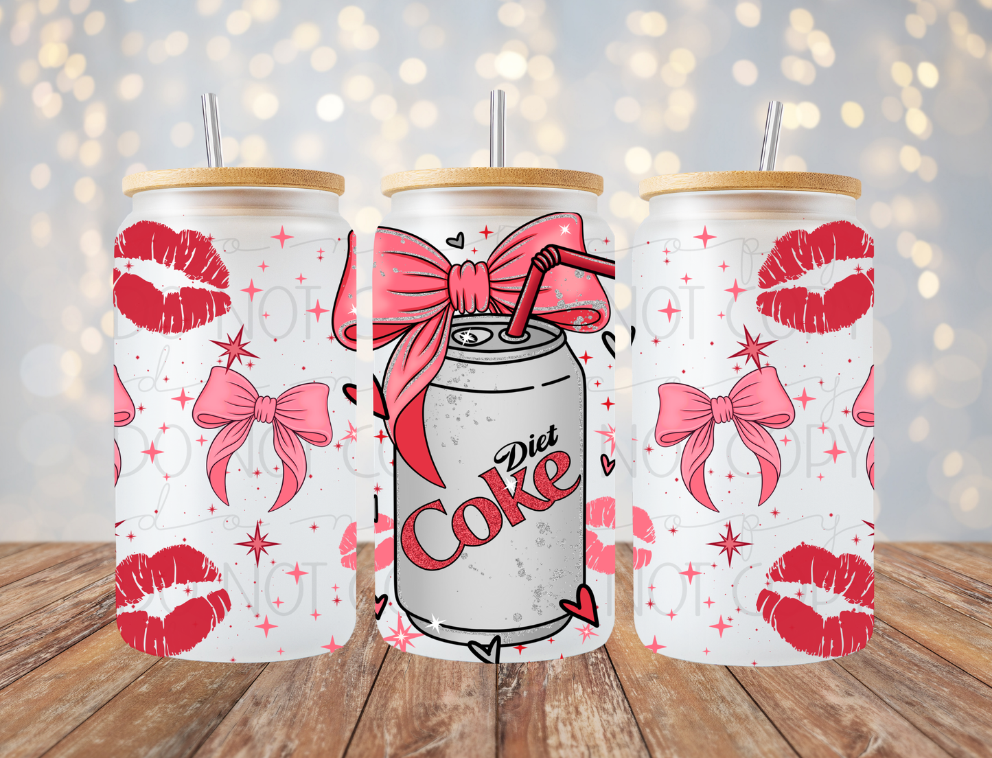 Diet CC Soda 16 Oz Wrap