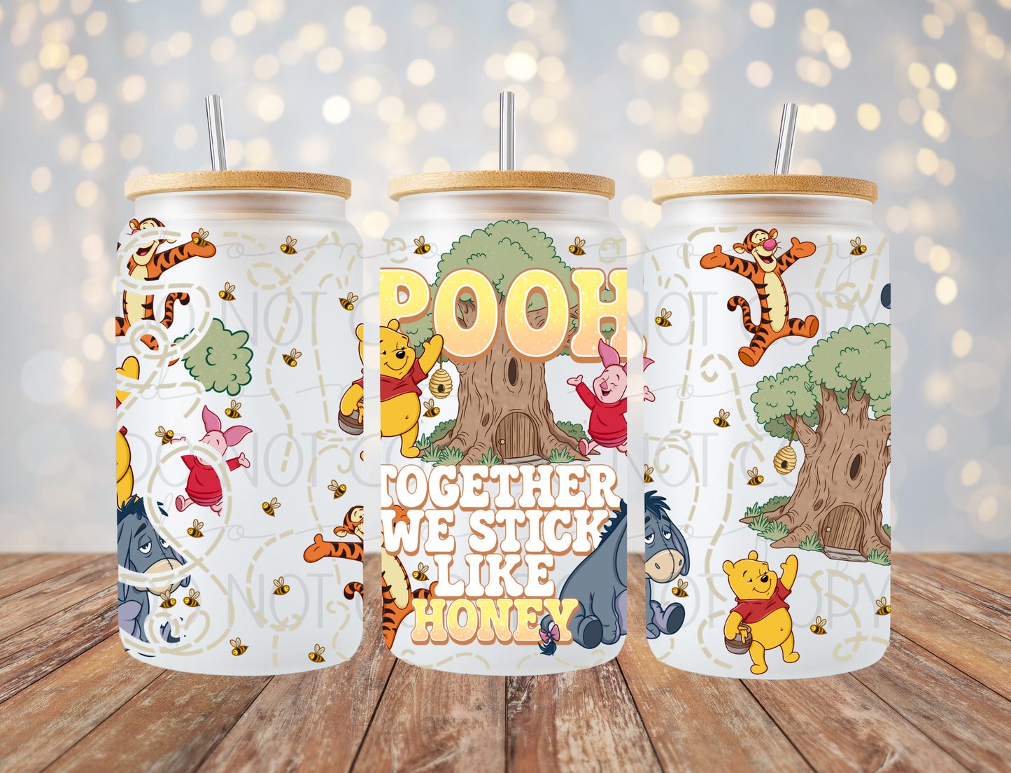Stick Together Like Honey 16 Oz Wrap