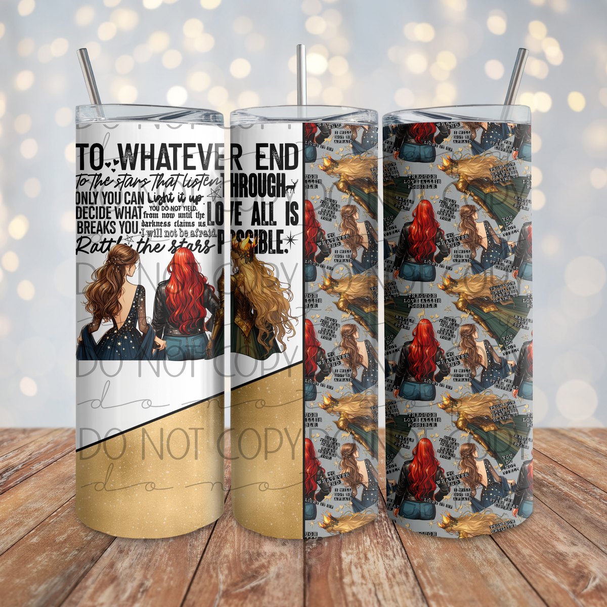 To Whatever End 20 oz Wrap