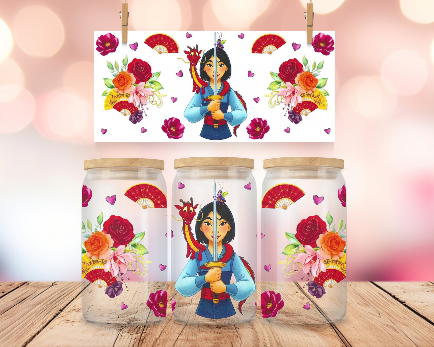 Warrior Princess 16 oz Wrap