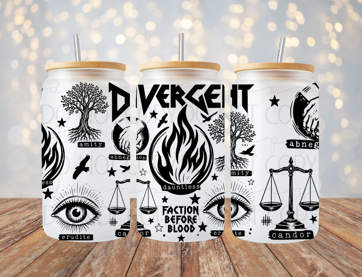 Factions Movie 16 oz Wrap