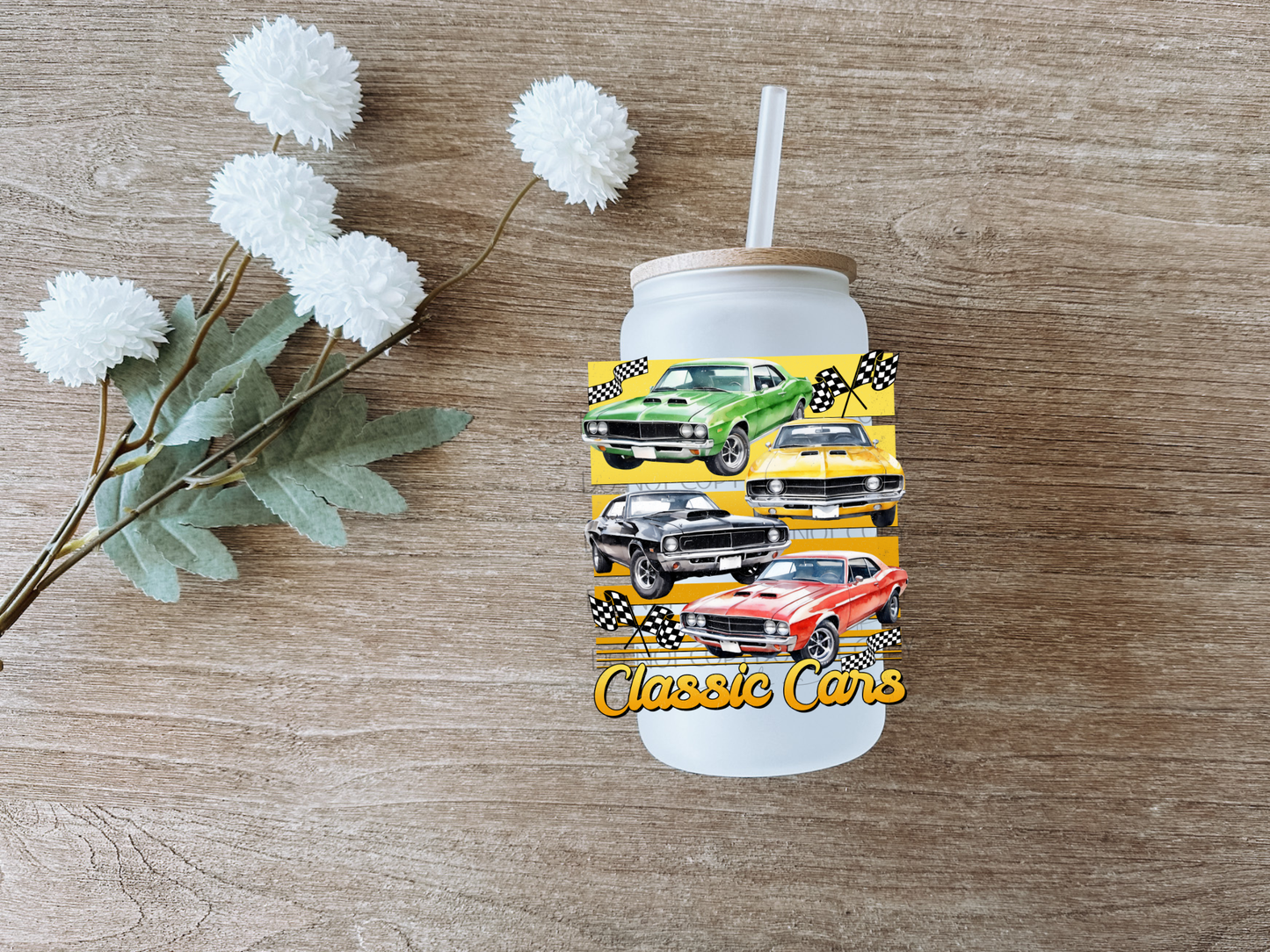 Classic Cars Decal