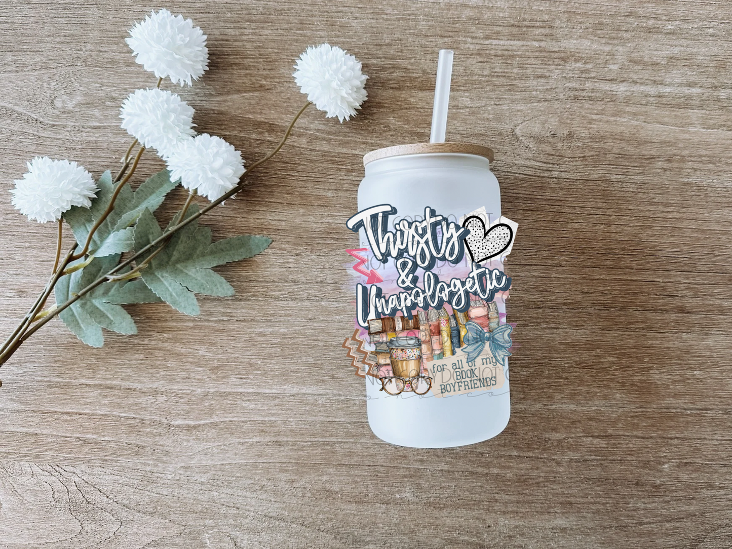Thirsty & Unapologetic Decal
