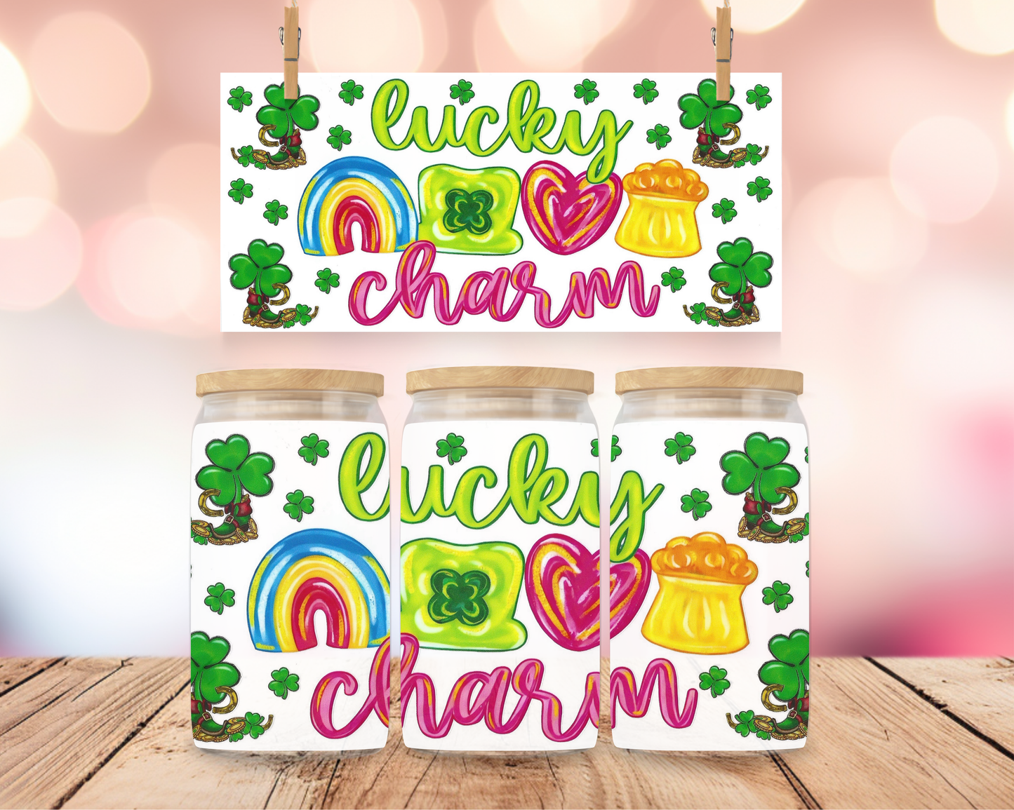 Lucky Charm 16 oz Wrap