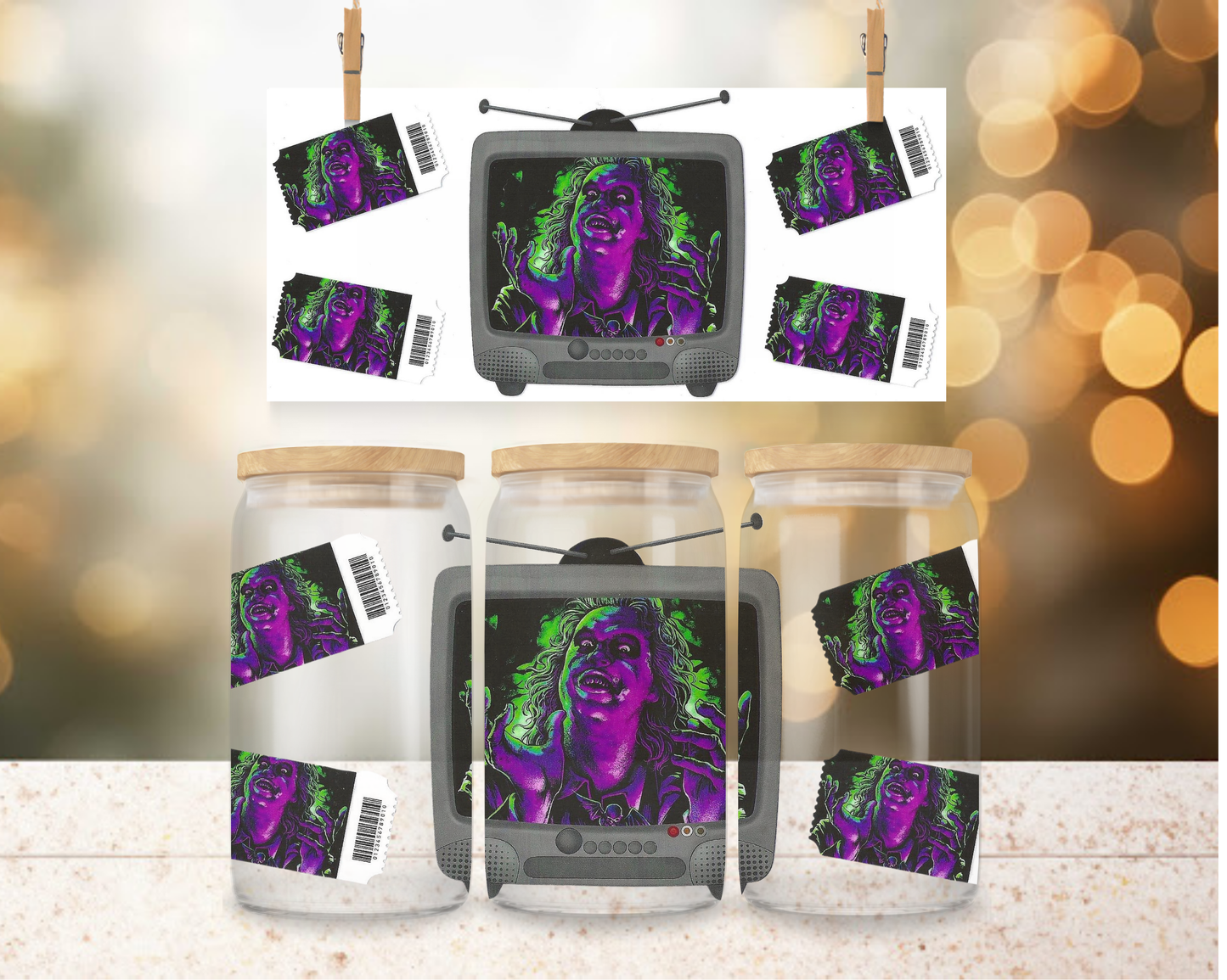 Beetle Guy TV 16 oz Wrap