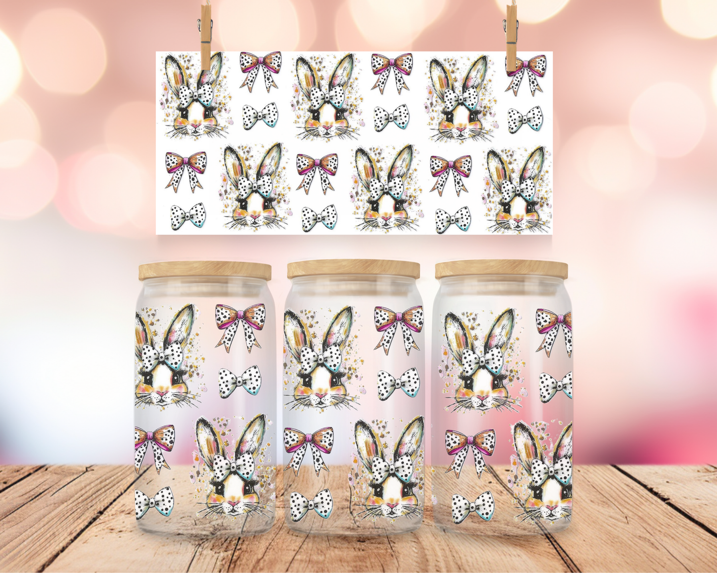 Easter Bunnies 16 oz Wrap