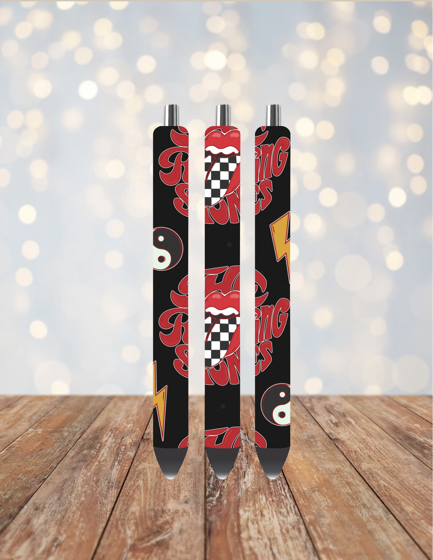 Rock Band Pen Wrap