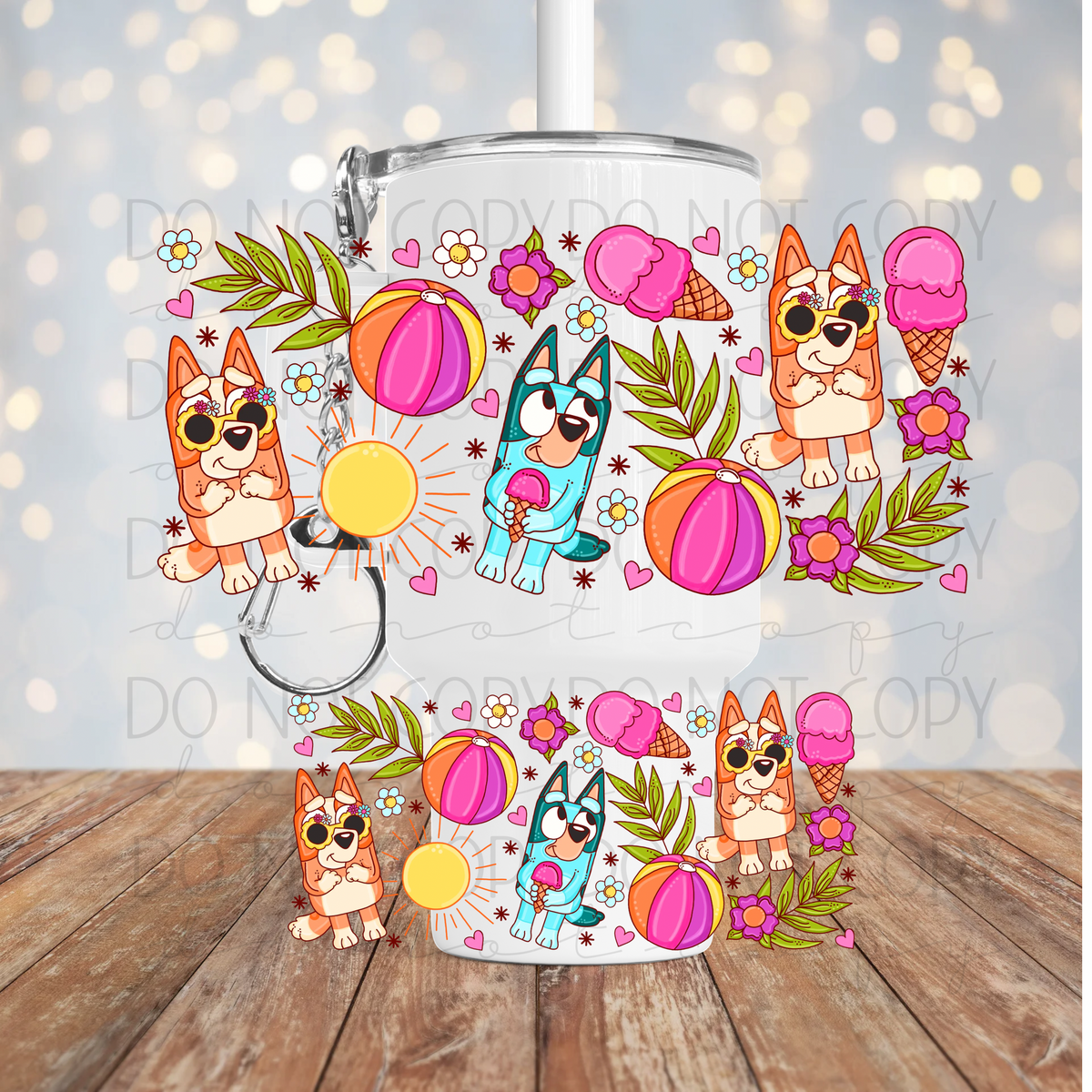 Blue Dog Mini Wrap