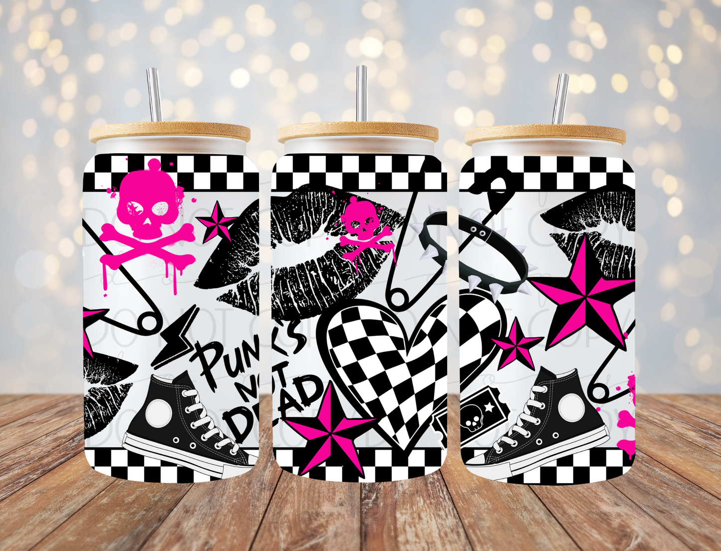 Punks Not Dead 16 Oz Wrap