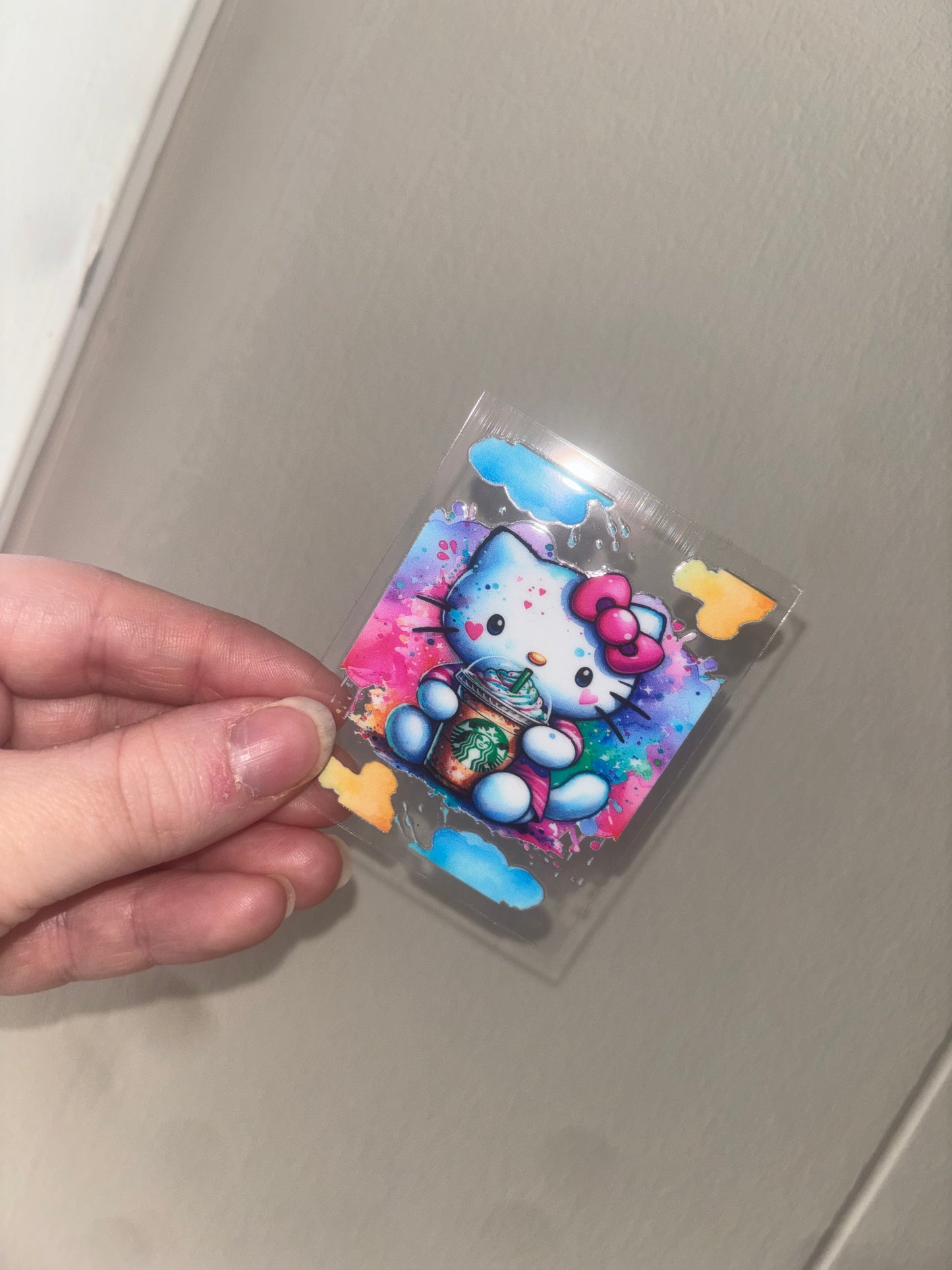 Kitty Spray Decal