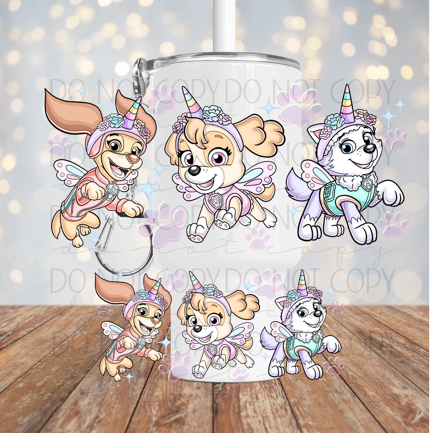Girl Dogs Mini Wrap