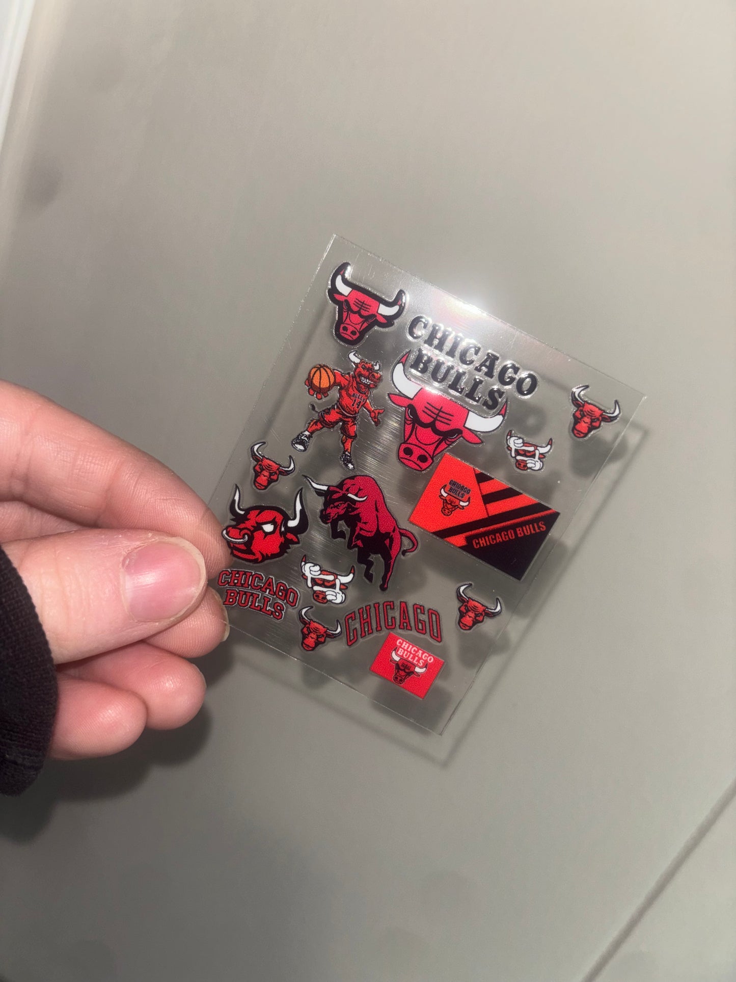 Chicago Basketball Spray Decal