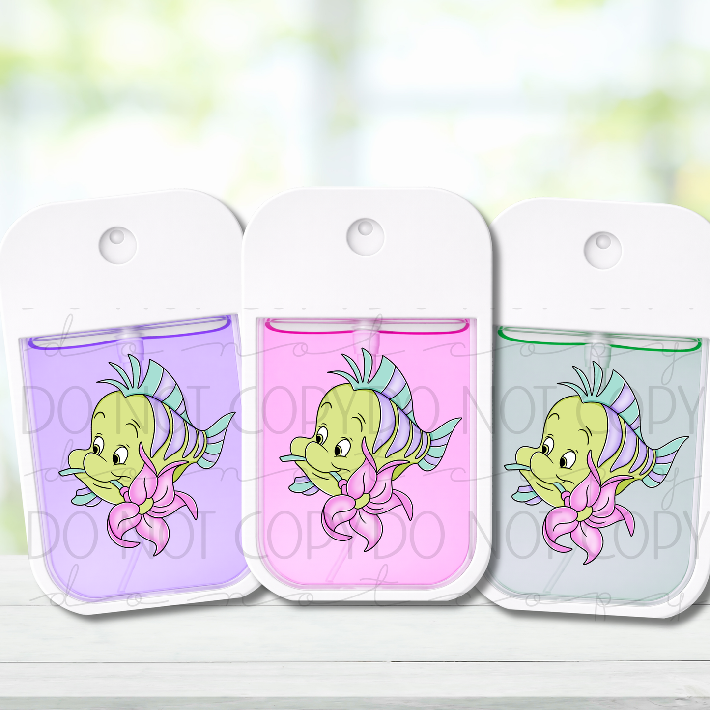 Fish Spray Decal