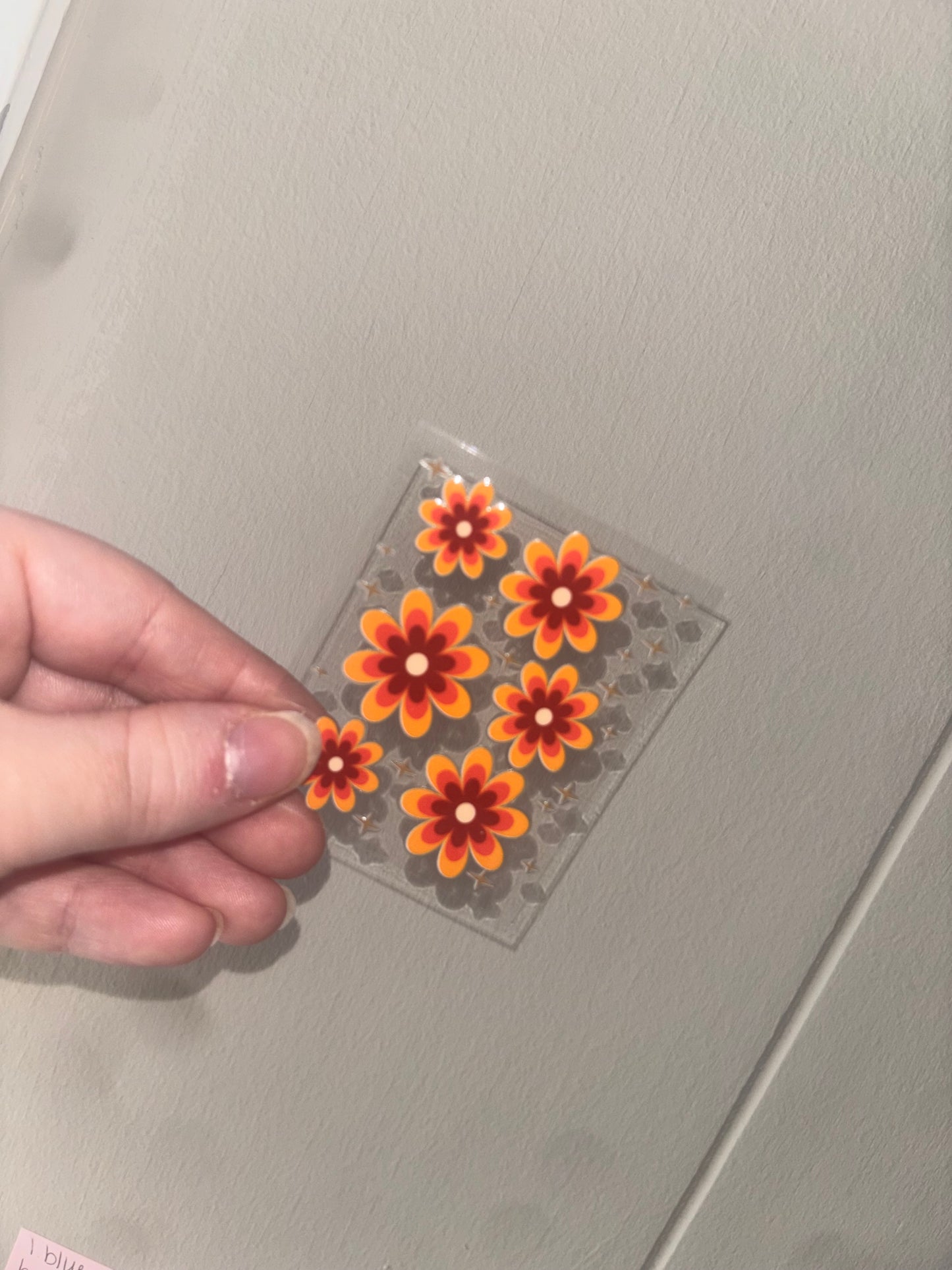 Flowers Spray Decal