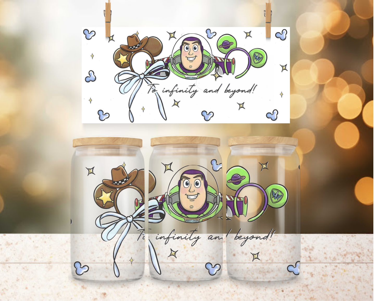 To Infinity & Beyond 16 oz Wrap