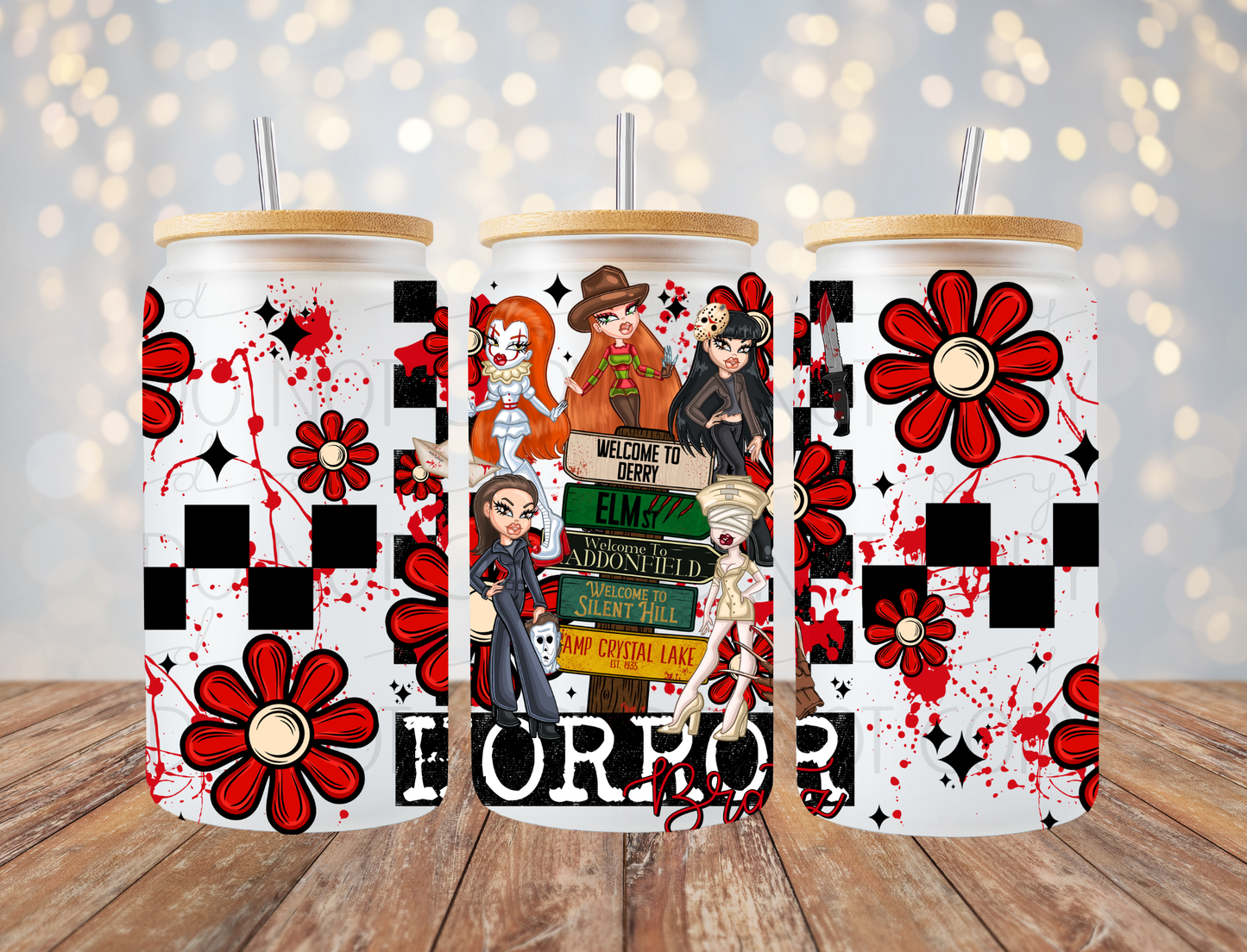 Horror Dolls 16 Oz Wrap