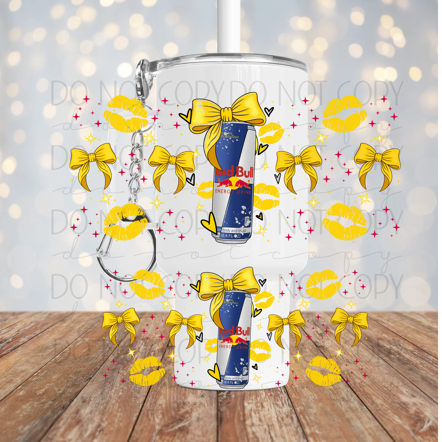 Bull Energy Drink Mini Wrap