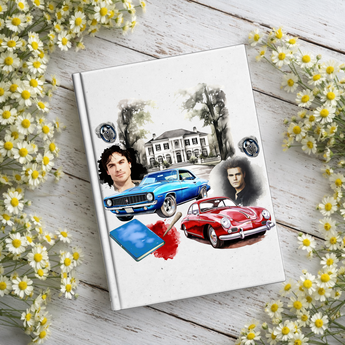 Vampire Notebook Decal