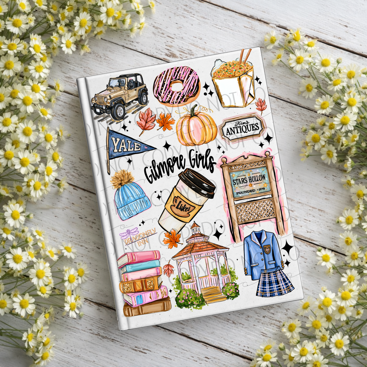 Cafe Show Notebook Decal