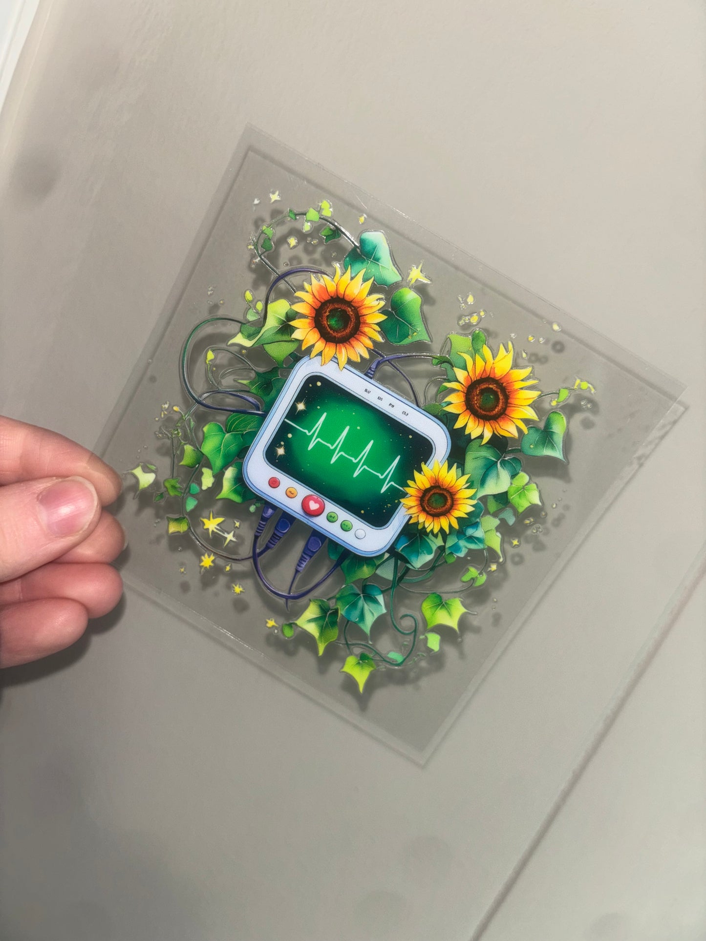 Medical Monitor Decal