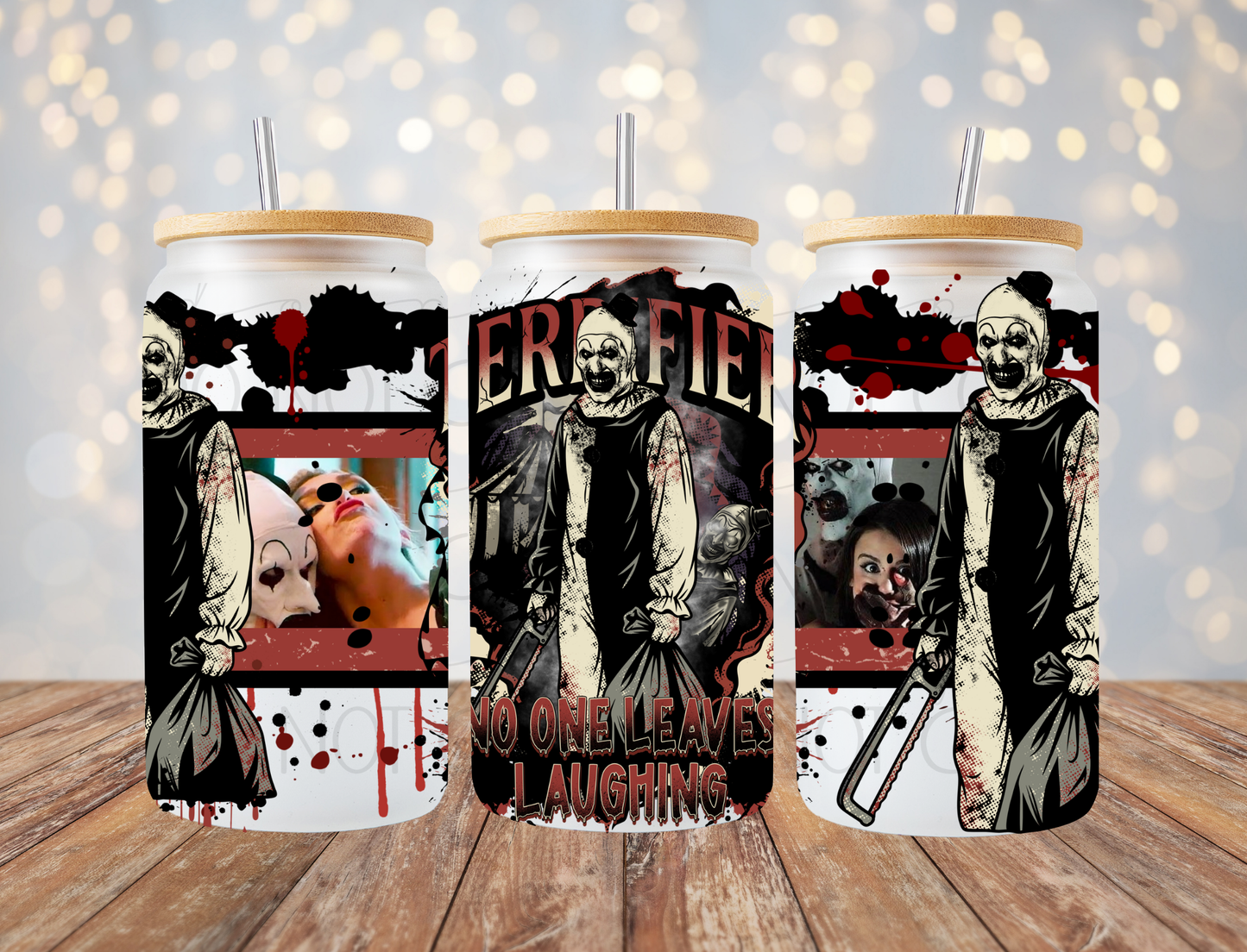 Clown Horror 16 Oz Wrap