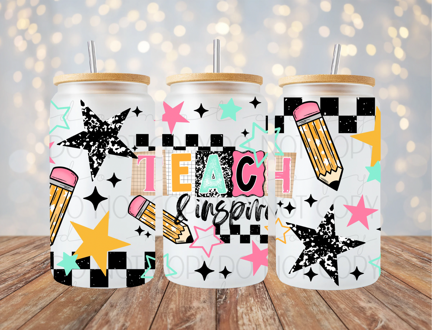 Teach & Inspire 16 Oz Wrap