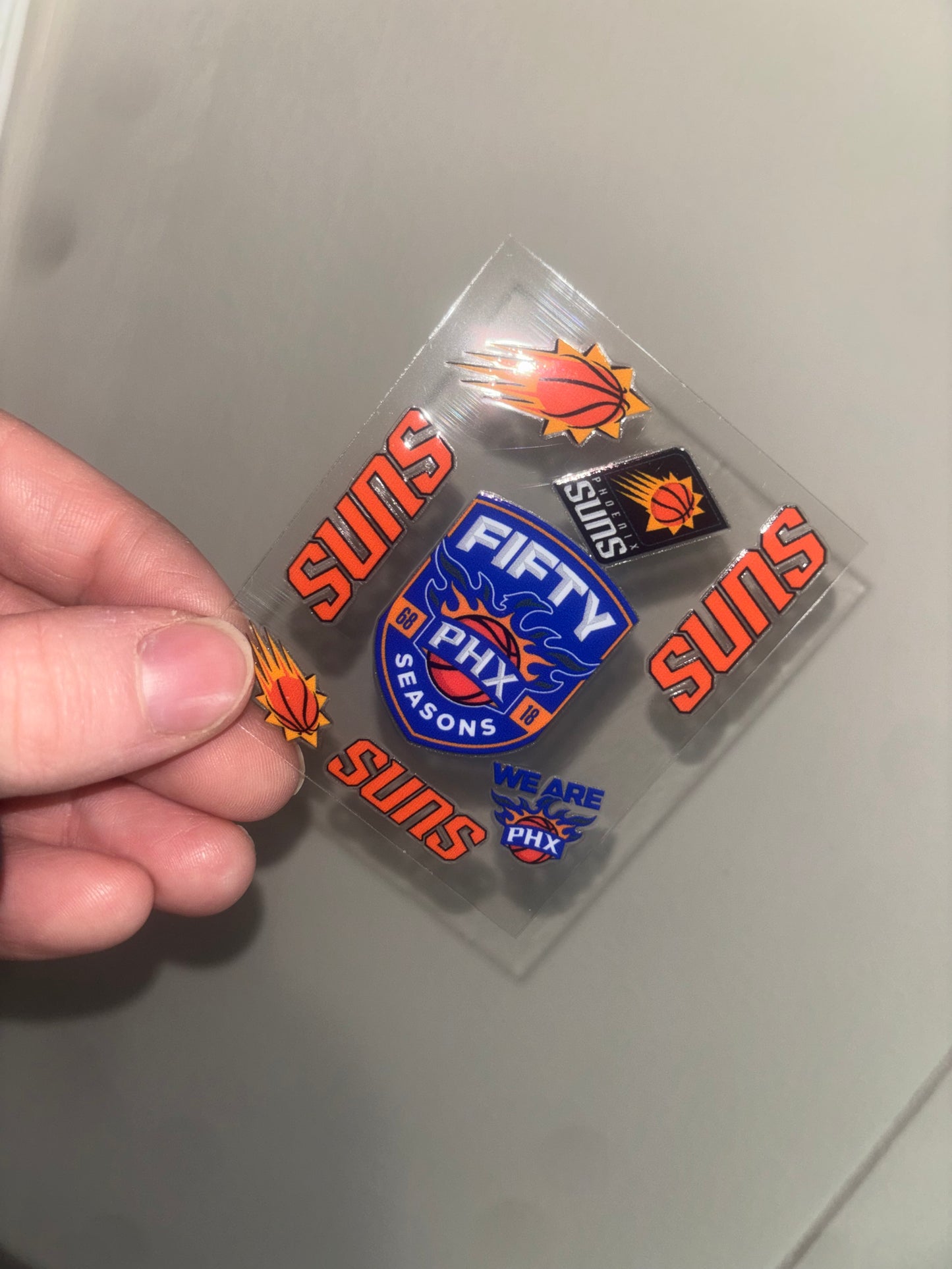 Phoenix Basketball Spray Decal