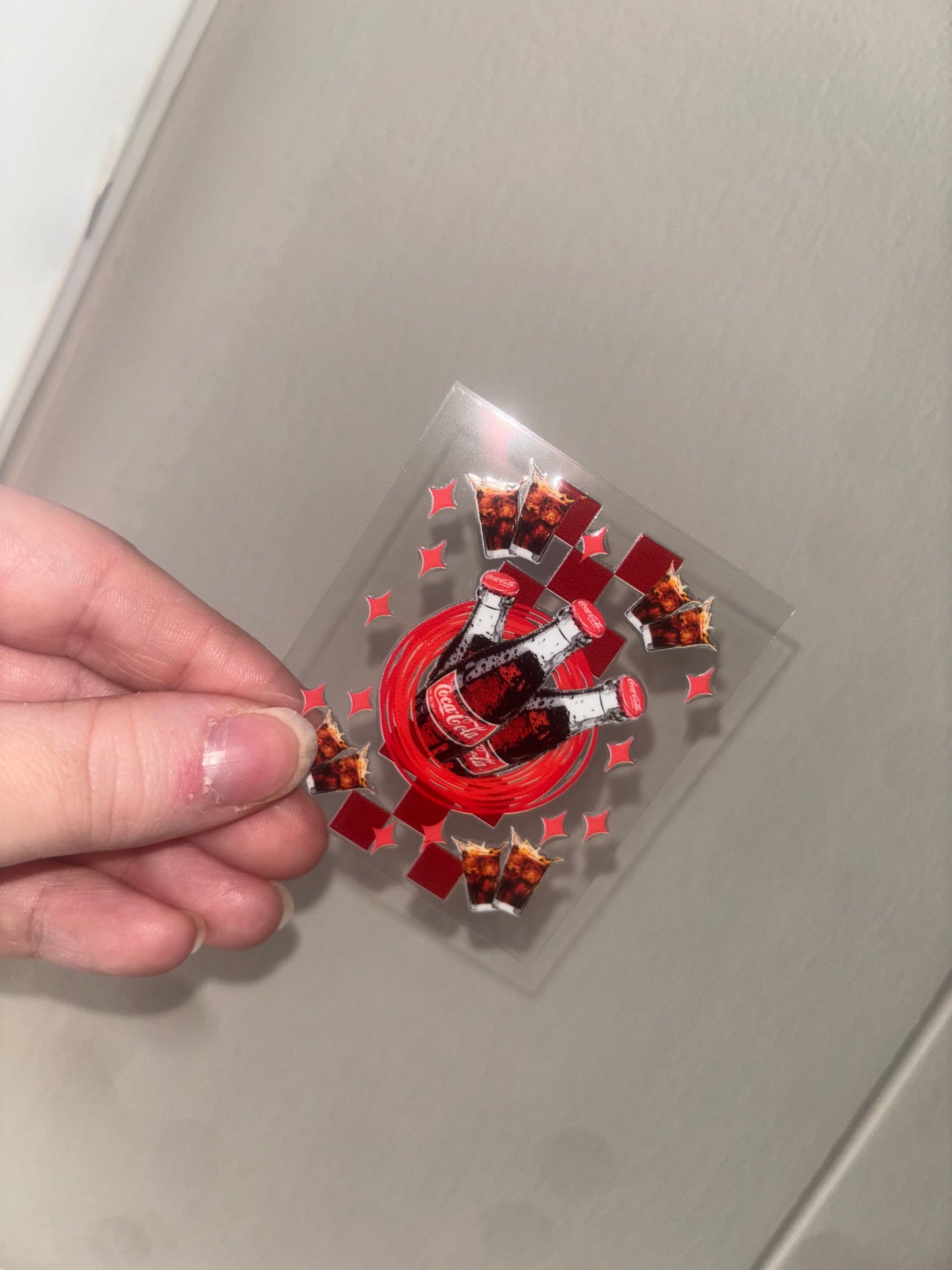 Soda Spray Decal