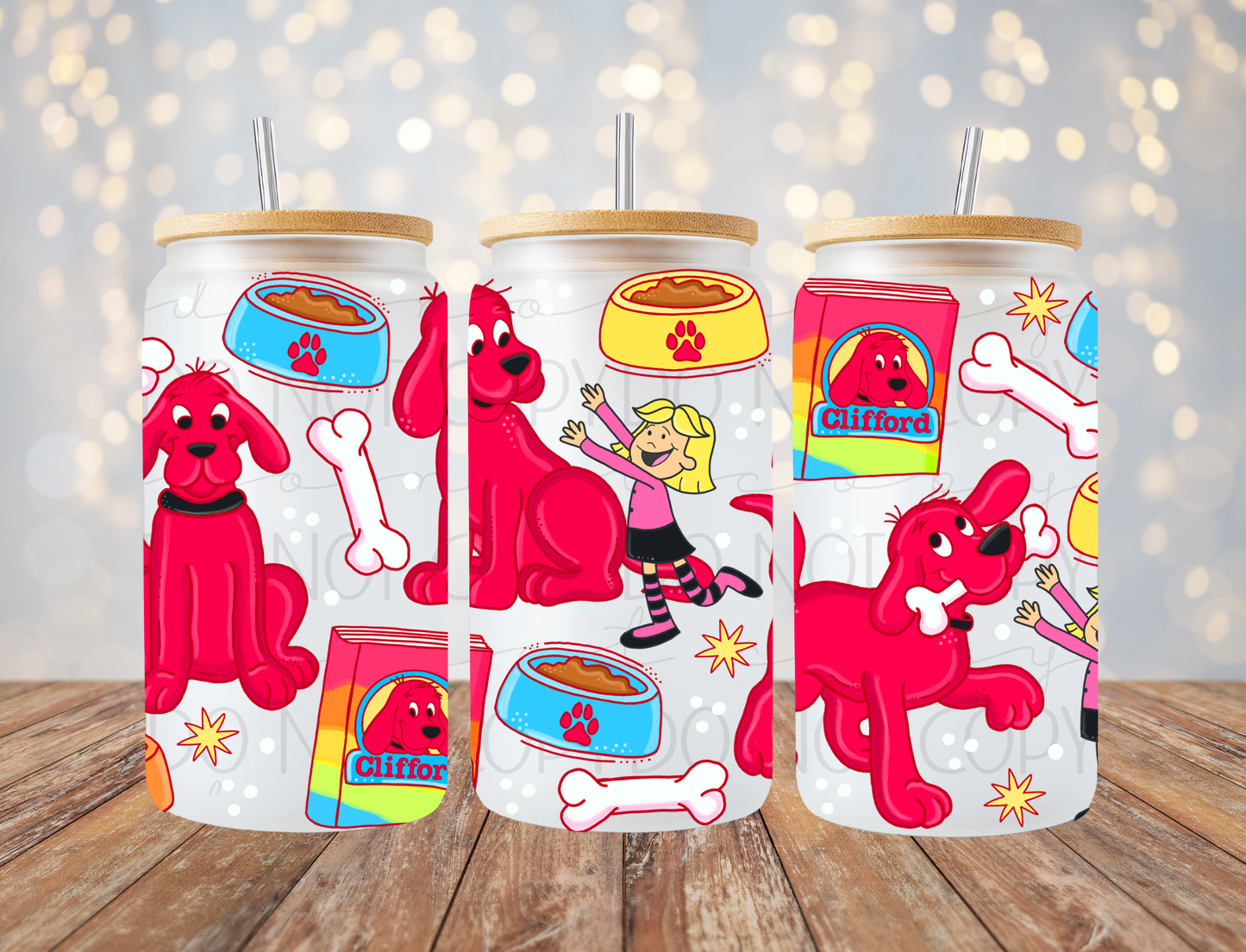 Red Dog Show 16 Oz Wrap