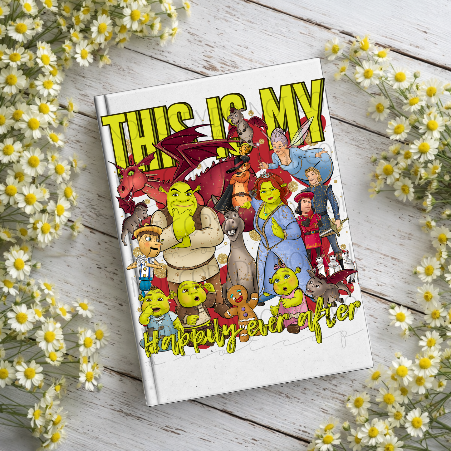 Happily Ever After Notebook Decal
