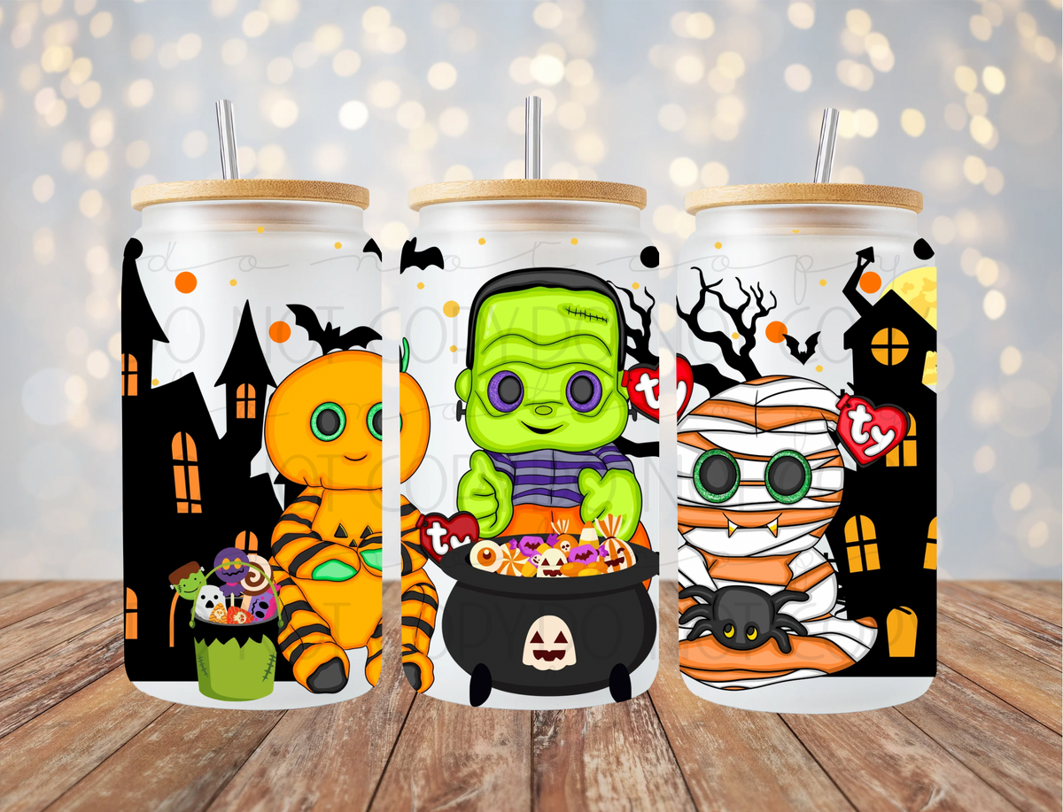 Halloween Beanies 16 Oz Wrap