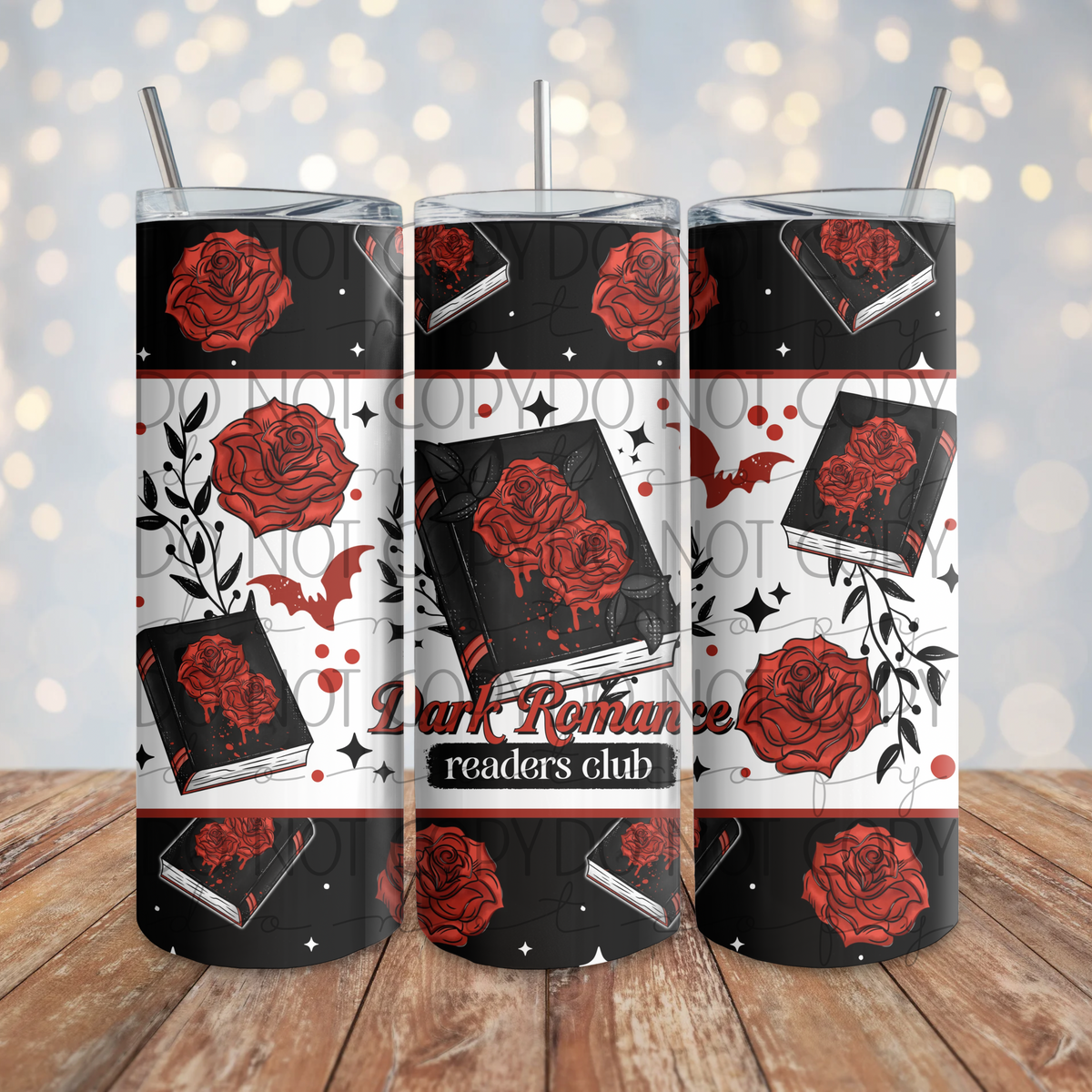 Dark Romance Readers Club 20 oz Wrap