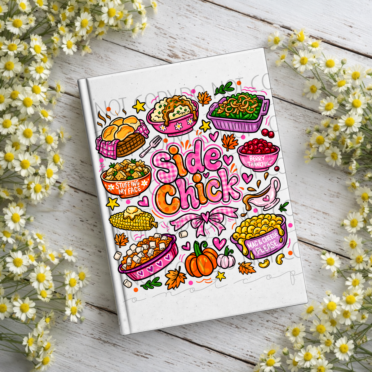 Side Chick Notebook Decal