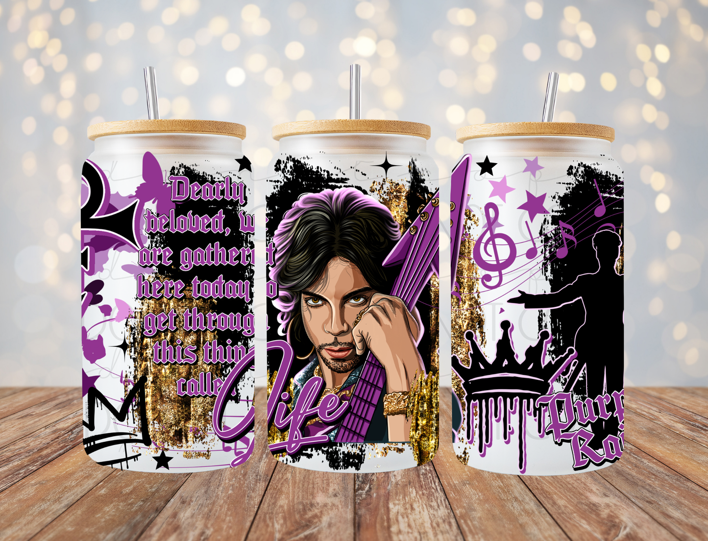 Purple Rain 16 Oz Wrap