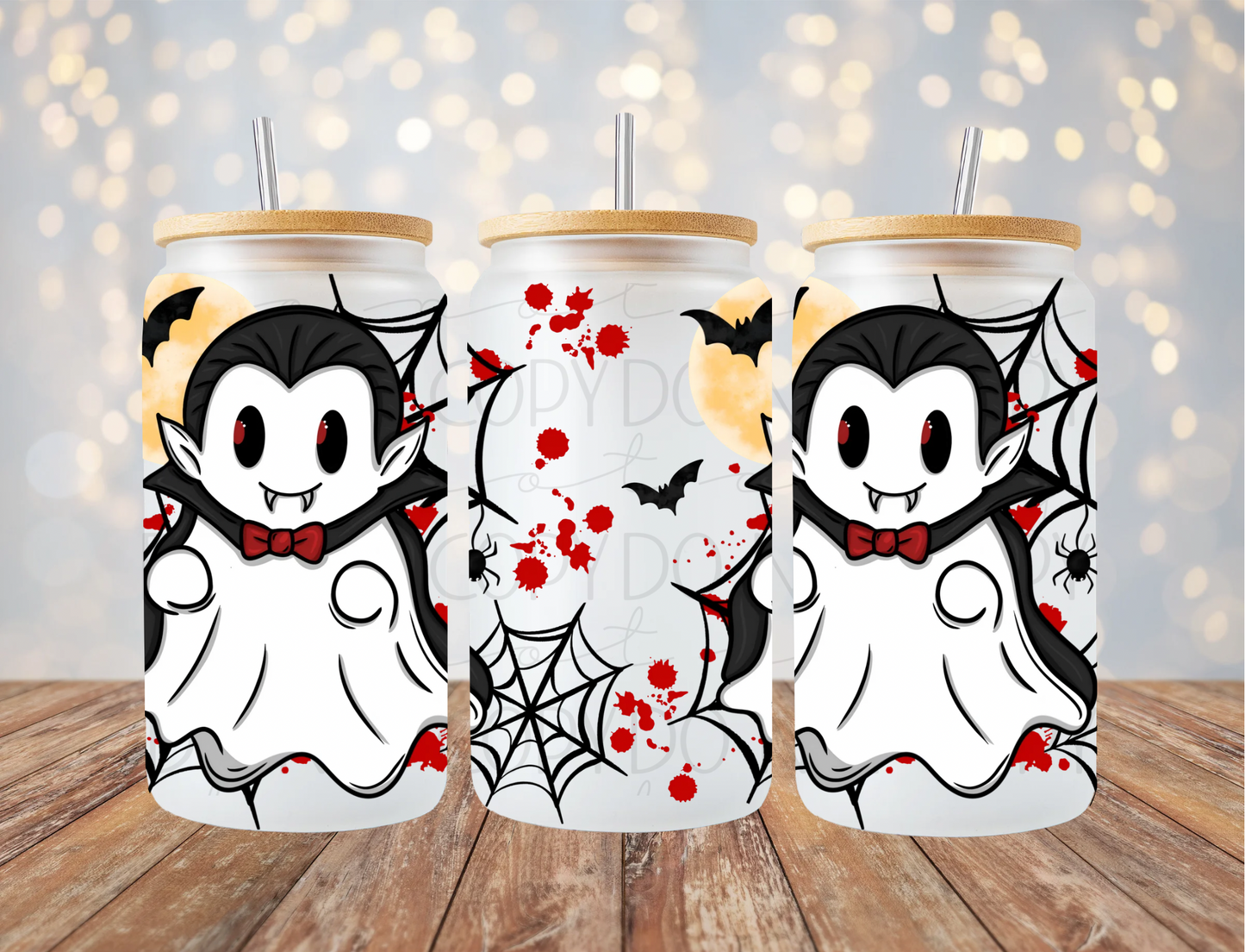 Vampire Ghost 16 Oz Wrap