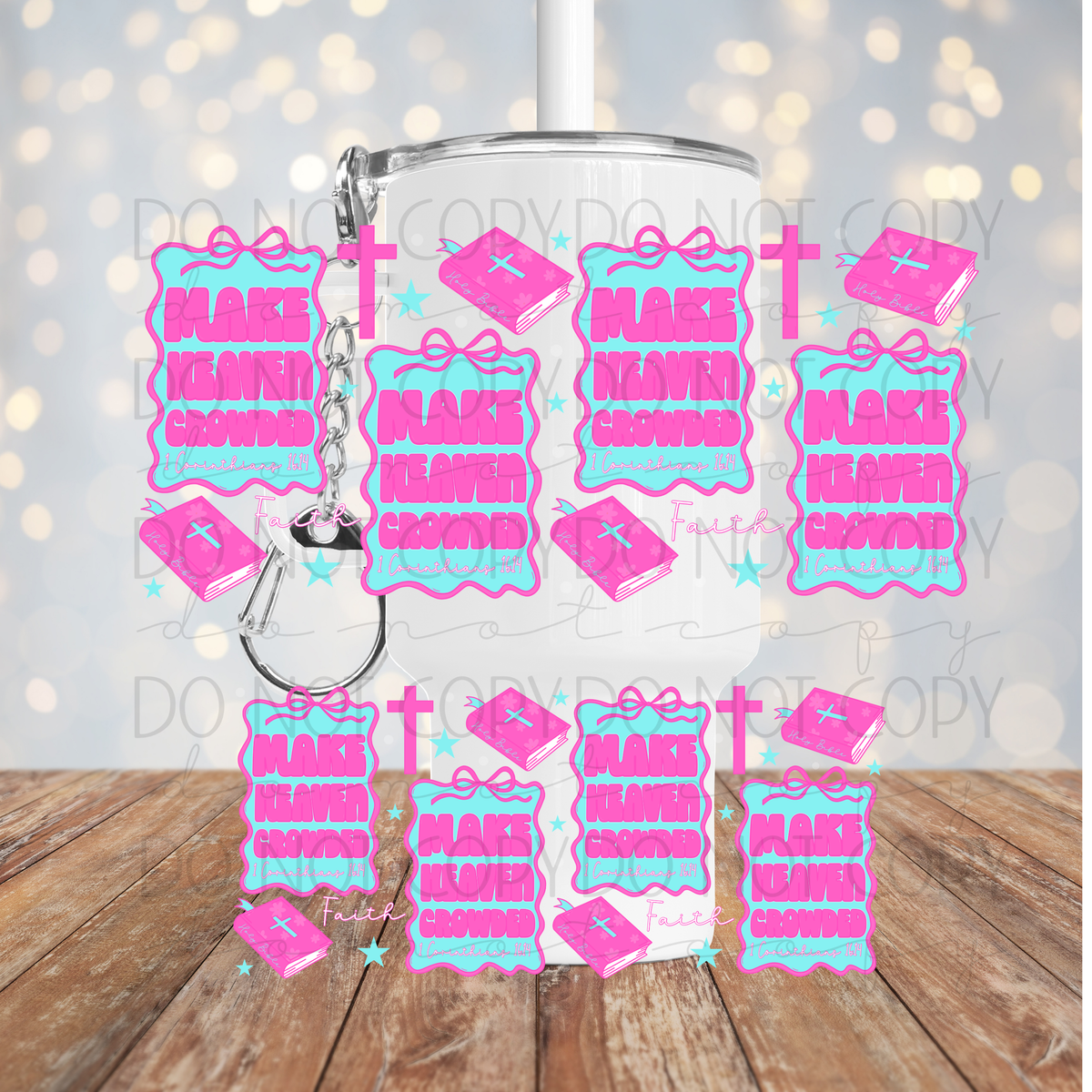 Make Heaven Crowded Mini Wrap