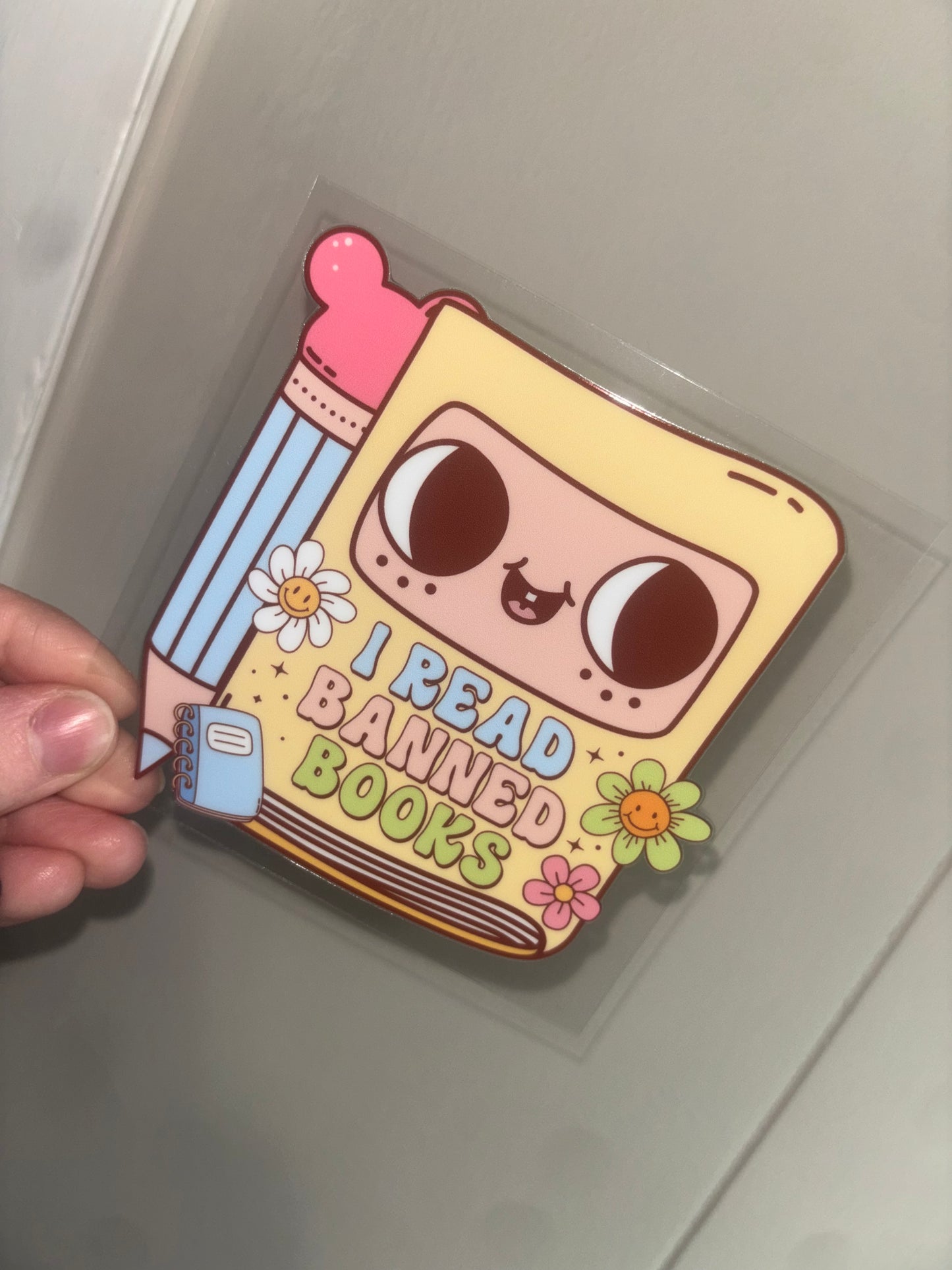 I Read Banned Books Decal