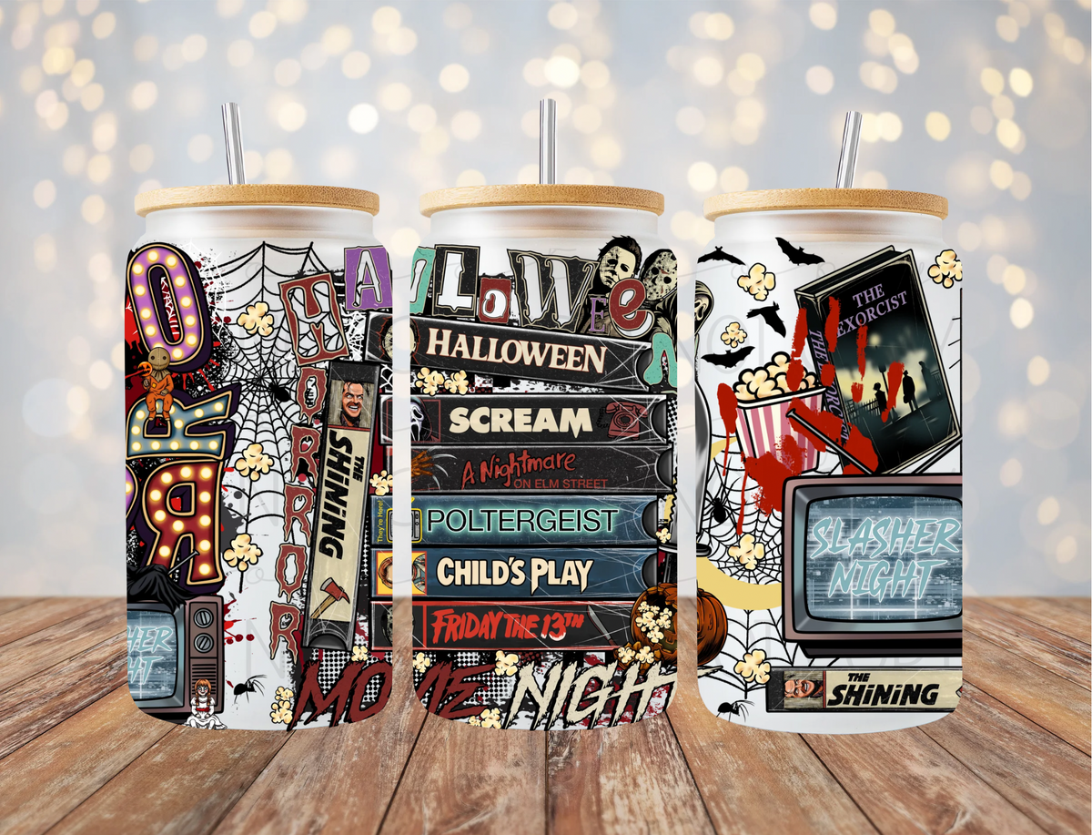 Horror Movies 16 Oz Wrap