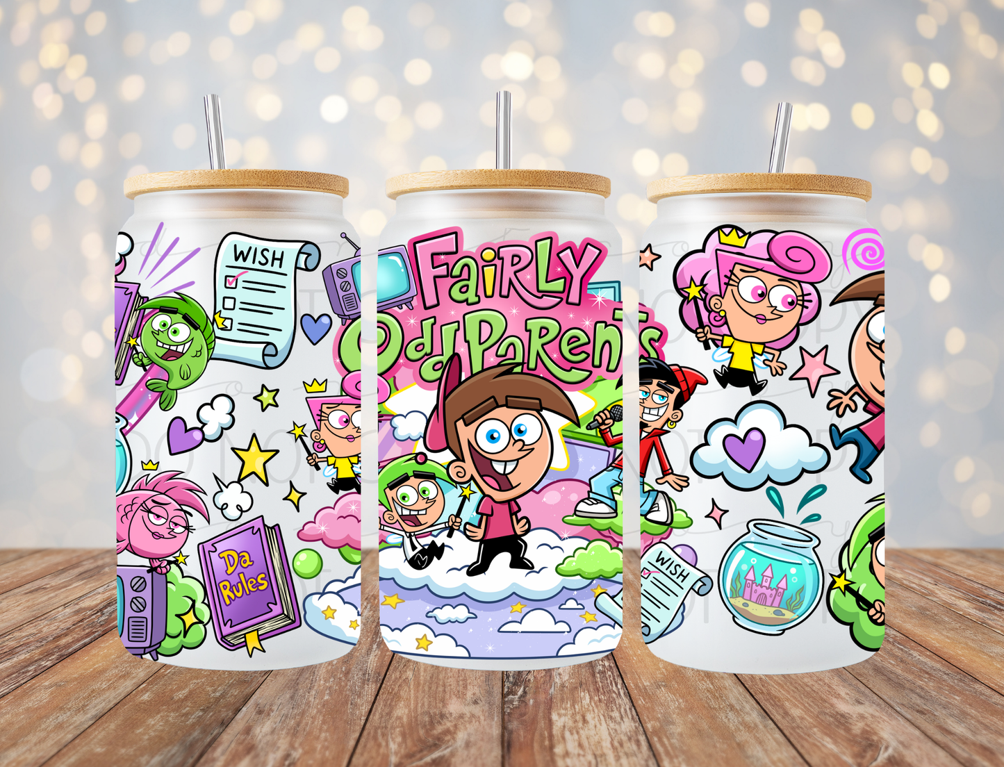 Fairy Parents 16 Oz Wrap
