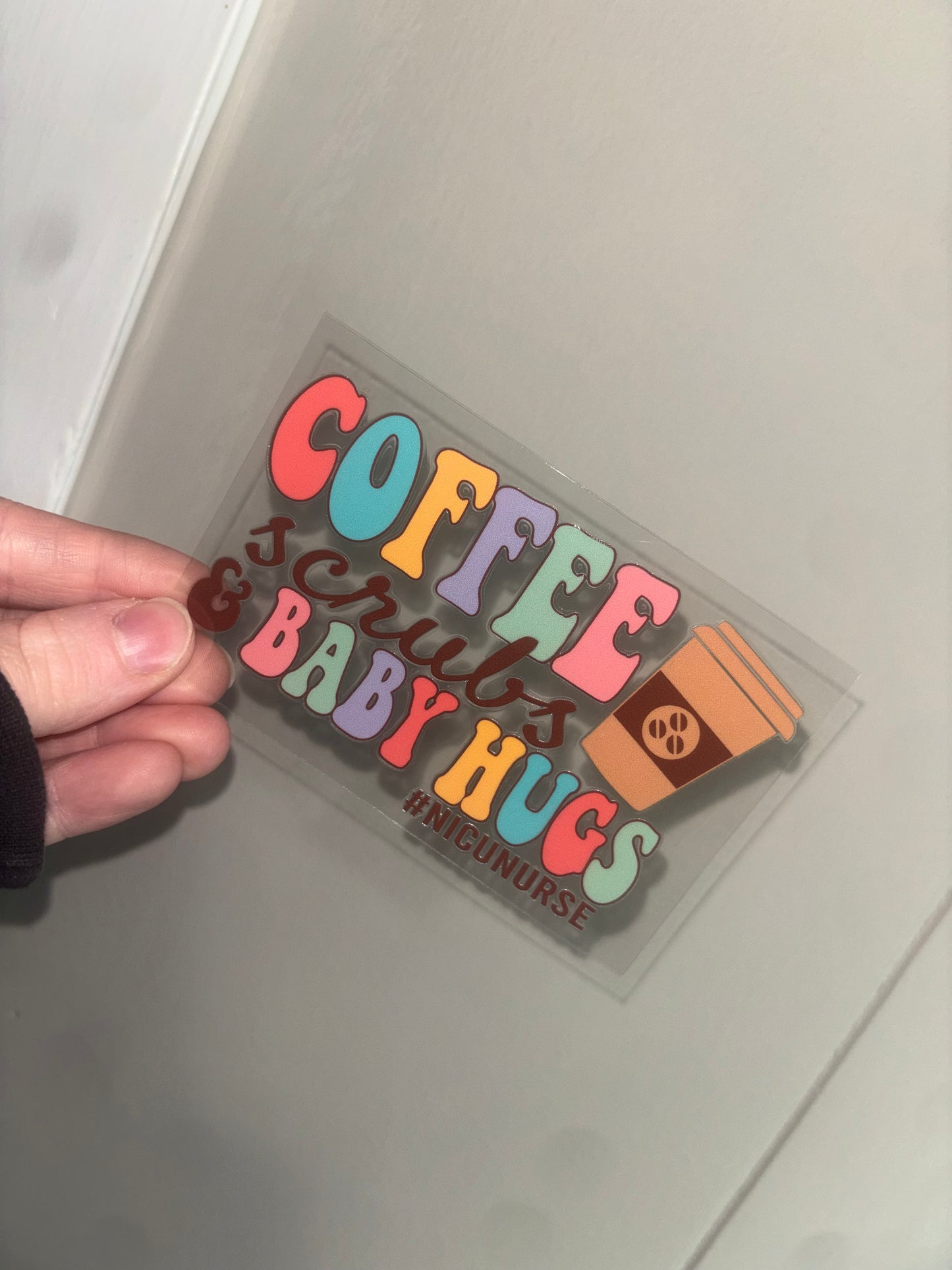 NICU Nurse Decal