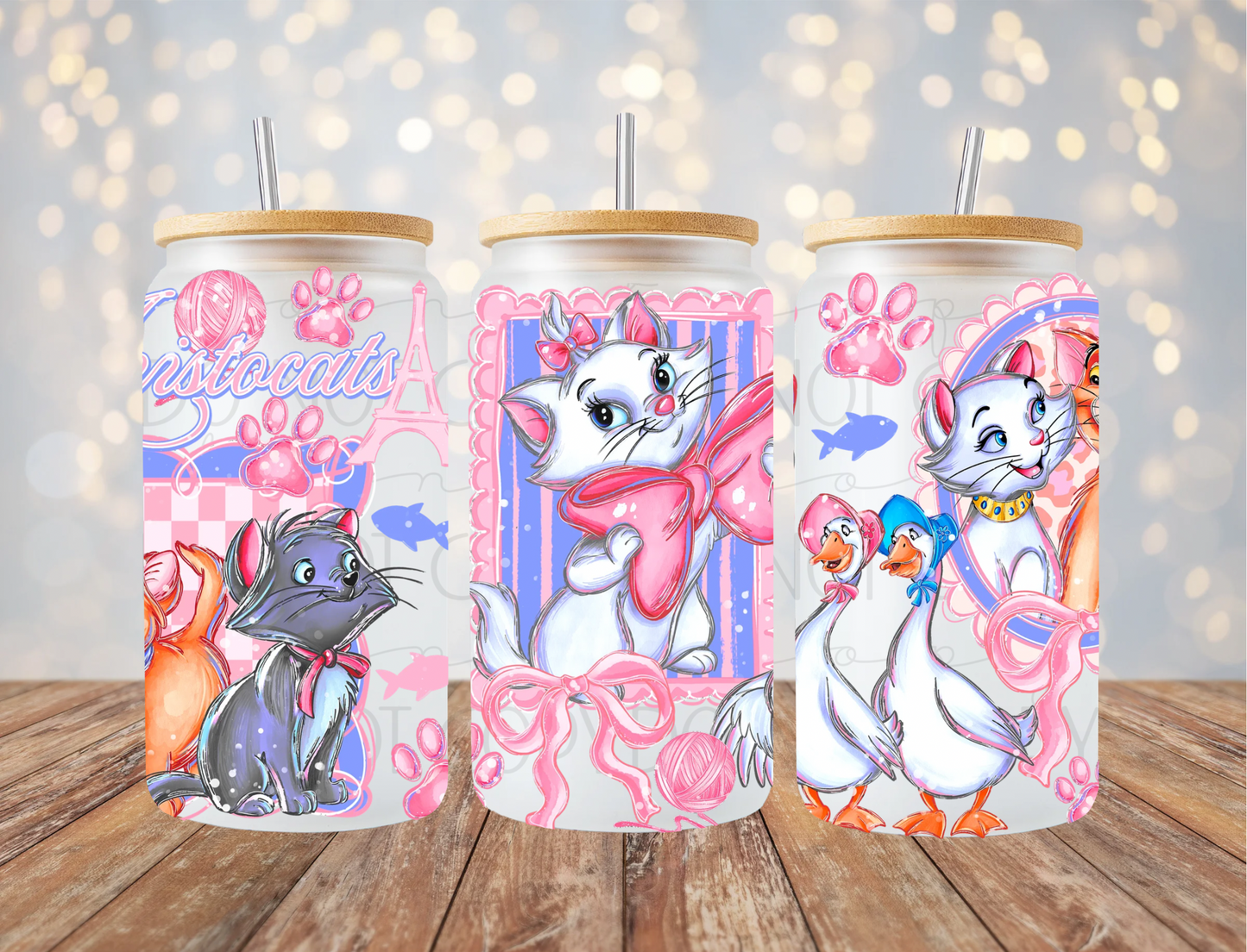 Cats 16 Oz Wrap
