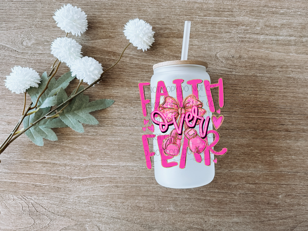 Faith Over Fear Decal