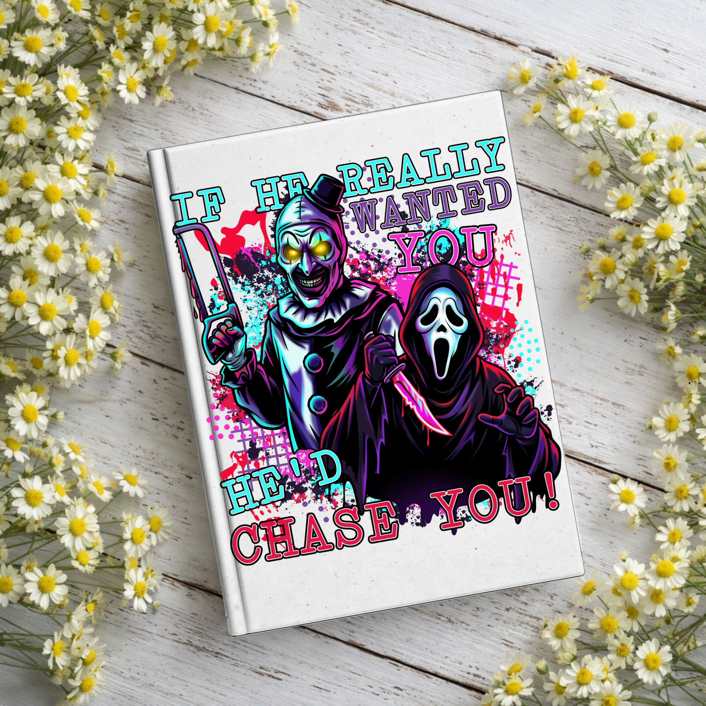 Horror Notebook Decal