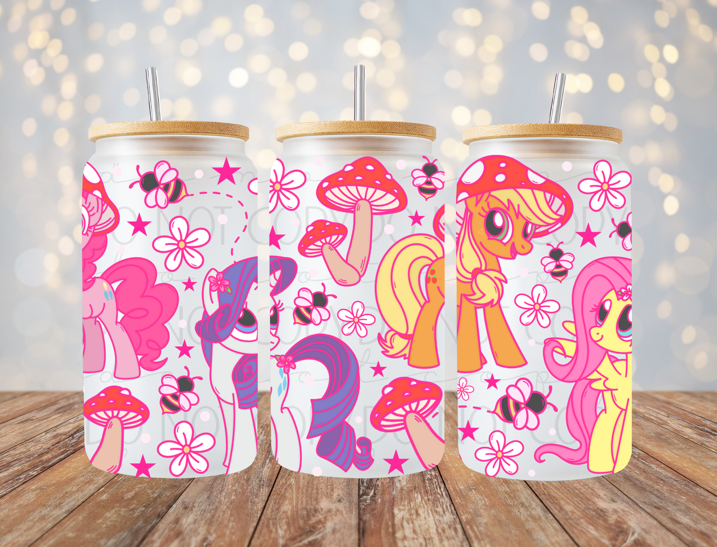 Ponies 16 Oz Wrap